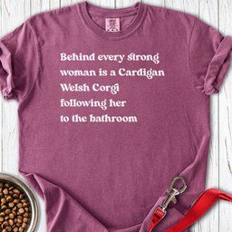 Cardigan Welsh Corgi Strong Woman Premium Tee Gift For Women