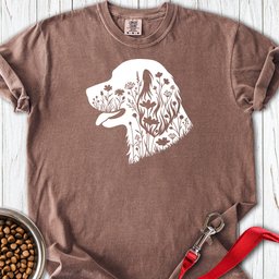 Boykin Spaniel Flowers Premium Tee Gift For Dog Lover