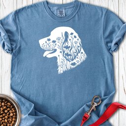 Boykin Spaniel Flowers Premium Tee Gift For Dog Lover