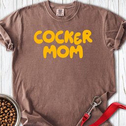 Cocker Mom Premium Tee Gift For Mom
