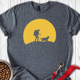 Cocker Spaniel Hiking T Shirt Gift For Dog Lover