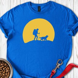 Cocker Spaniel Hiking T Shirt Gift For Dog Lover