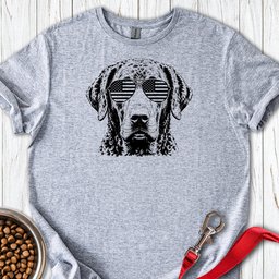 Chesapeake Bay Retriever Flag Shades T Shirt Gift For Dog Lover