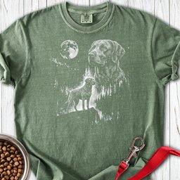 Chesapeake Bay Retriever Moonlight Premium Tee Gift For Dog Lover
