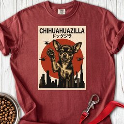 Chihuahua Chihuahuazilla Premium Tee Gift For Dog Lover