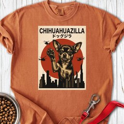 Chihuahua Chihuahuazilla Premium Tee Gift For Dog Lover