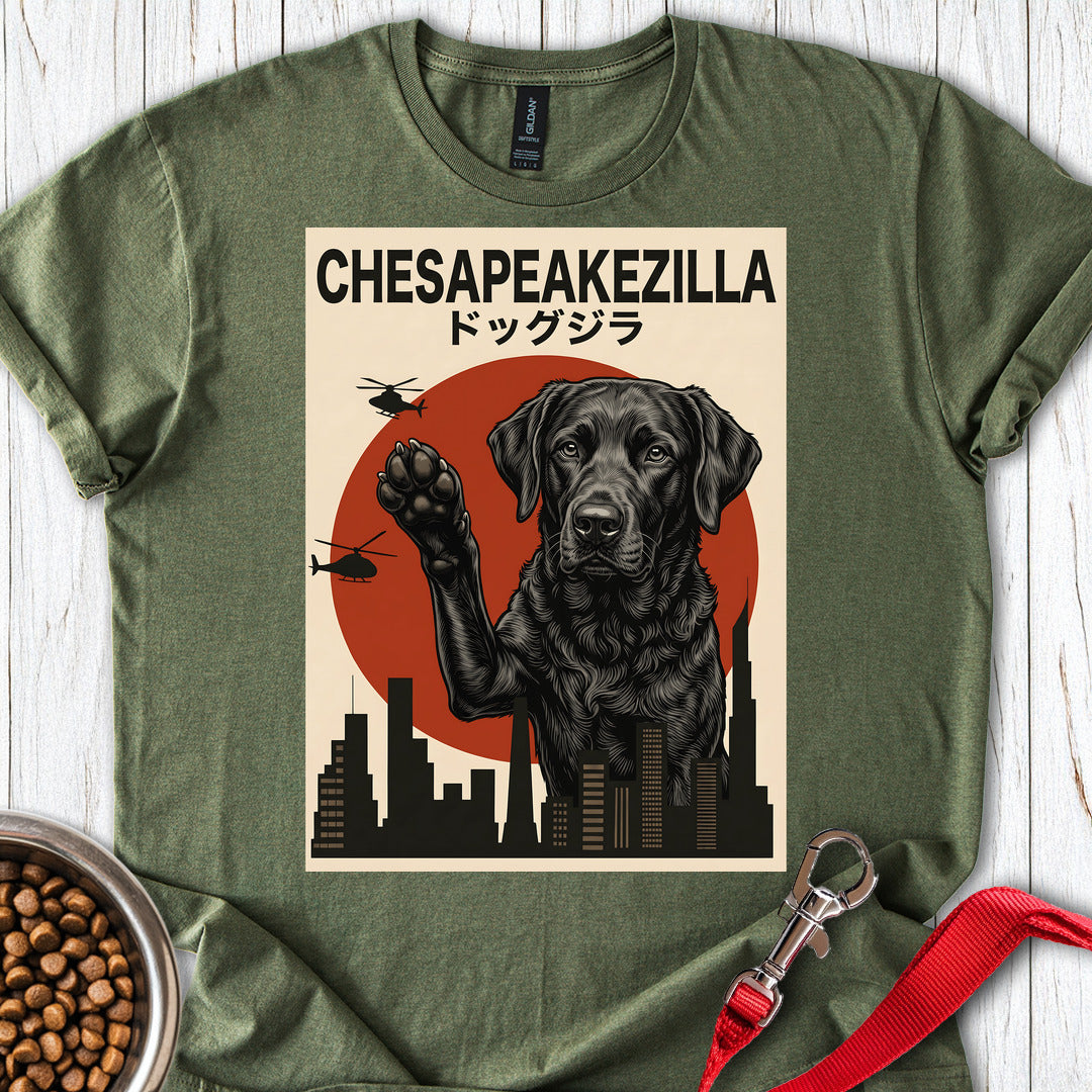 Chesapeake Bay Retriever Chesapeakezilla T Shirt Gift For Dog Lover