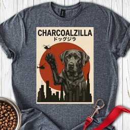 Charcoalzilla Labrador T Shirt Gift For Dog Lover