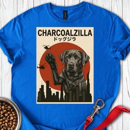 Charcoalzilla Labrador T Shirt Gift For Dog Lover