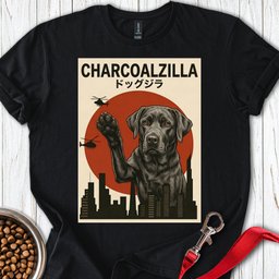 Charcoalzilla Labrador T Shirt Gift For Dog Lover