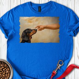 Dachshund Creation Black And Tan T Shirt Gift For Dog Lover