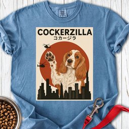 Cockerzilla Premium Tee Gift For Dog Lover