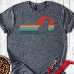 Cocker Spaniel Retro T Shirt Gift For Dog Lover