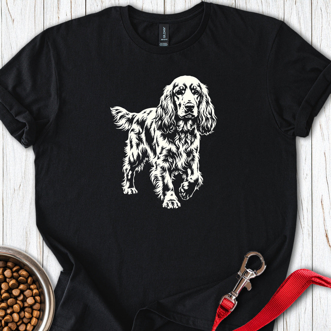 Cocker Spaniel Graphic T Shirt Gift For Dog Lover