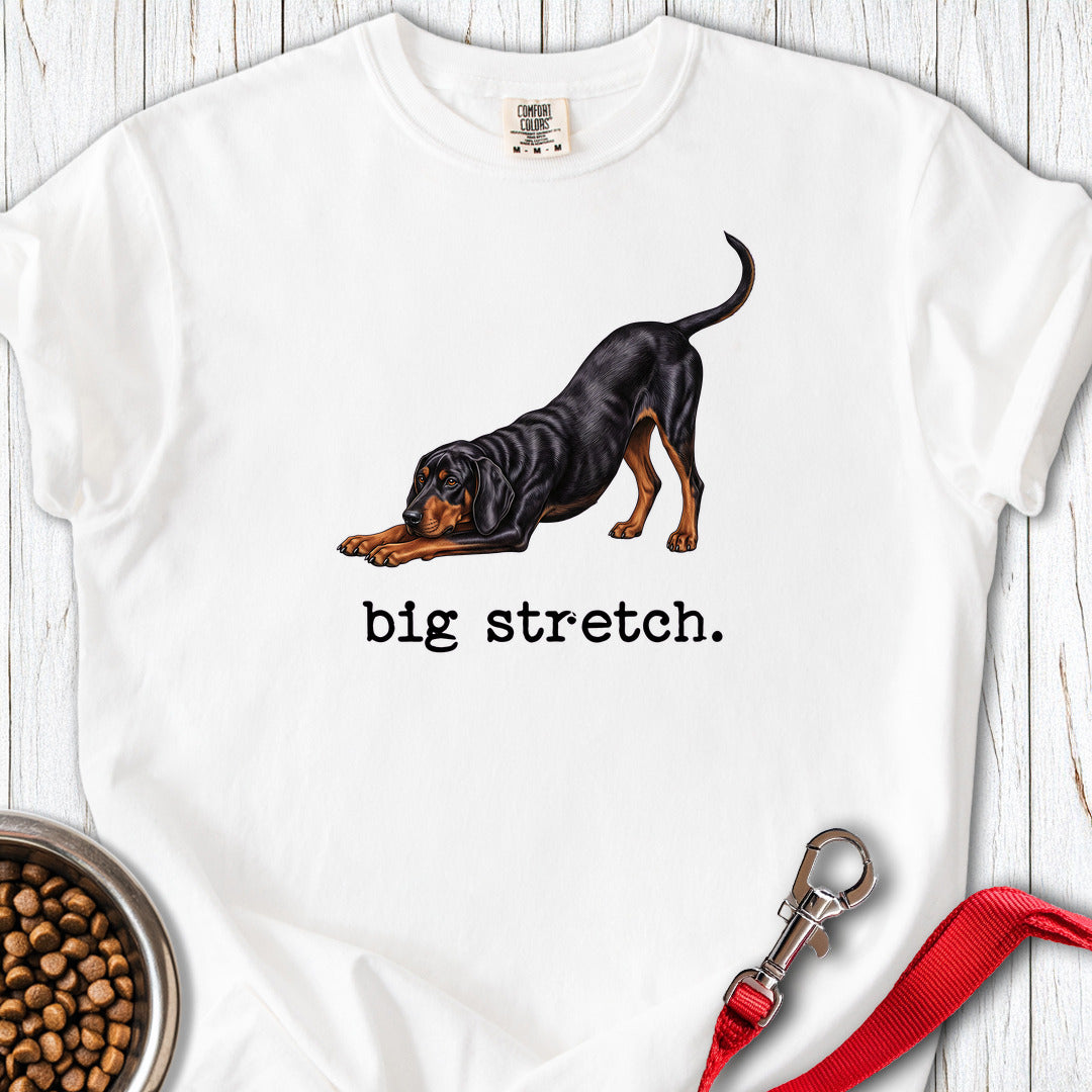 Coonhound Big Stretch Premium Tee Gift For Dog Lover
