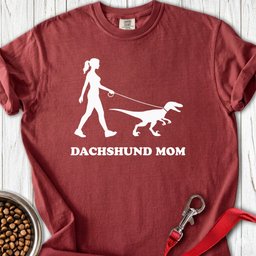 Dachshund Mom Premium Tee Gift For Mom