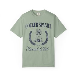 Cocker Spaniel Social Club Premium Tee Gift For Dog Lover