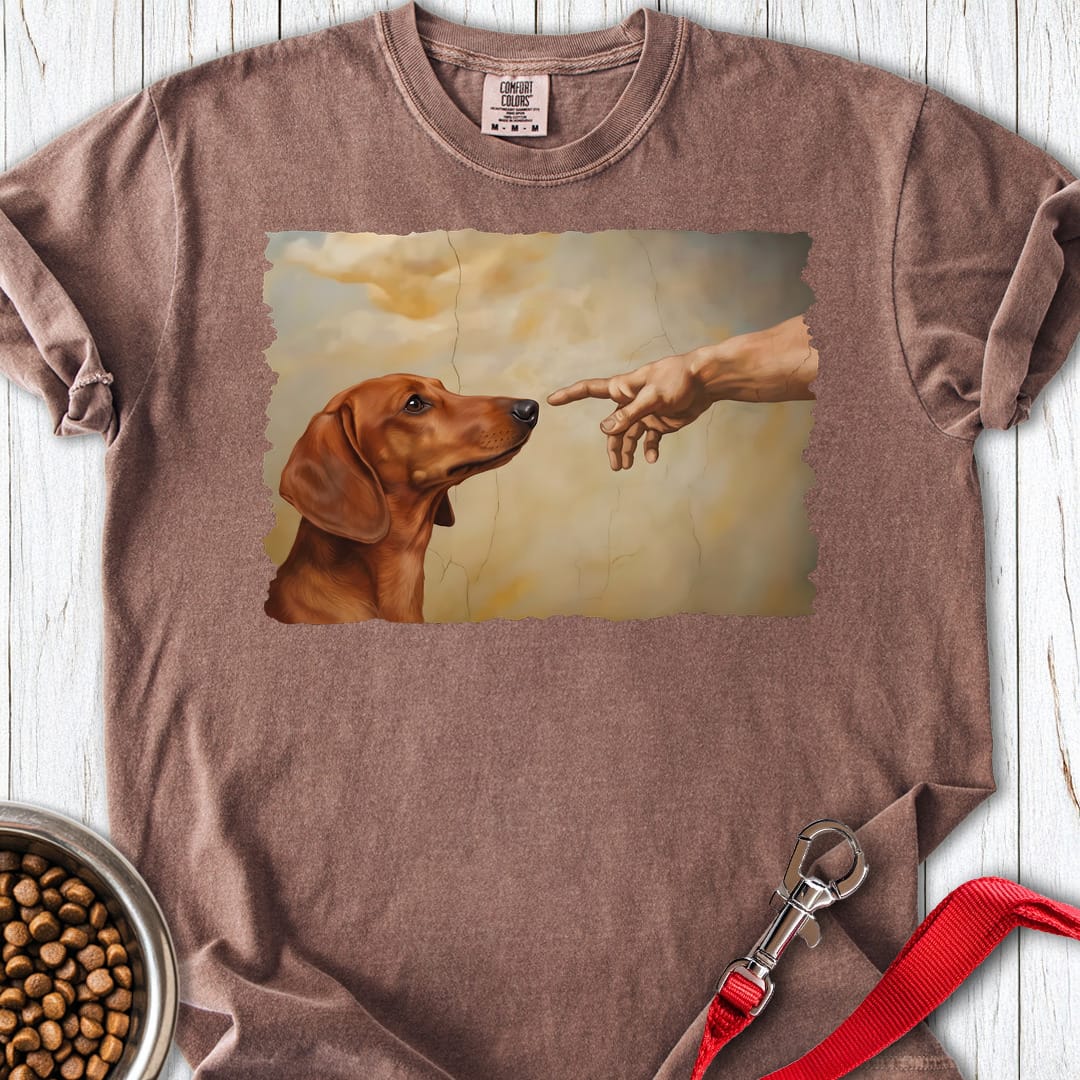 Dachshund Creation Red Premium Tee Gift For Dog Lover