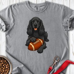 Cocker Spaniel Football Premium Tee Gift For Dog Lover