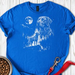 Chesapeake Bay Retriever Moonlight T Shirt Gift For Dog Lover
