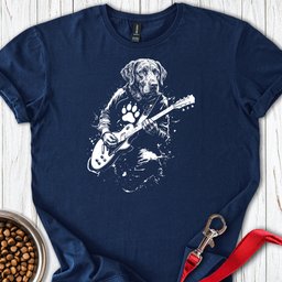 Chesapeake Bay Retriever Guitar T Shirt Gift For Dog Lover