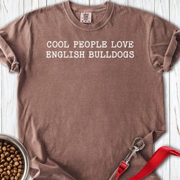 Cool People Love English Bulldogs Premium Tee Gift For Dog Lover