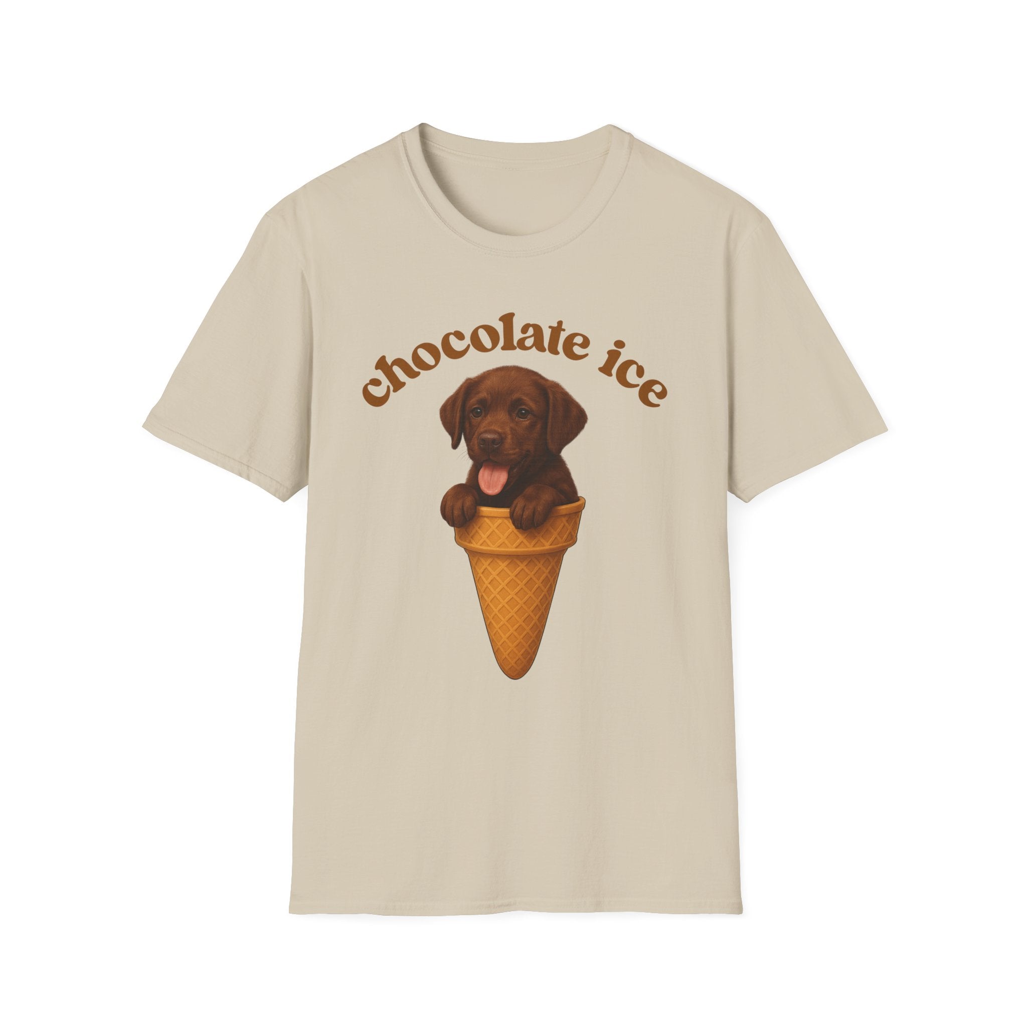 Chocolate Ice Labrador Puppy T Shirt Gift For Dog Lover