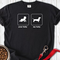 Dachshund Baby Premium Tee Gift For Dog Lover