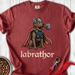 Chocolate Labrathor Premium Tee Gift For Dog Lover