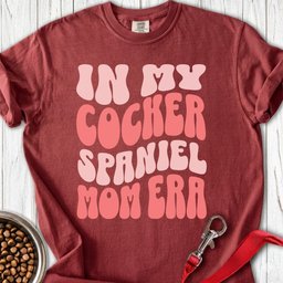 Cocker Spaniel Mom Premium Tee Gift For Mom