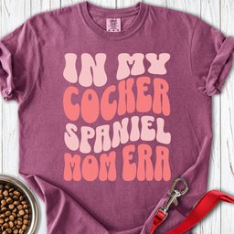 Cocker Spaniel Mom Premium Tee Gift For Mom