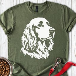 Cocker Spaniel Graphic T Shirt Gift For Dog Lover