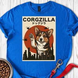 Corgzilla T Shirt Gift For Dog Lover