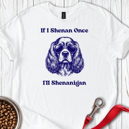 Cocker Spaniel Shenanigan T Shirt Gift For Dog Lover