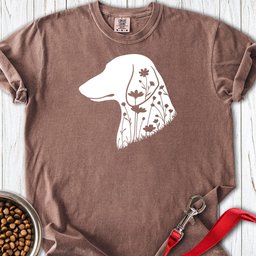 Dachshund Flowers Premium Tee Gift For Dog Lover