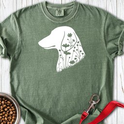Dachshund Flowers Premium Tee Gift For Dog Lover