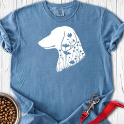 Dachshund Flowers Premium Tee Gift For Dog Lover