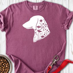 Dachshund Flowers Premium Tee Gift For Dog Lover