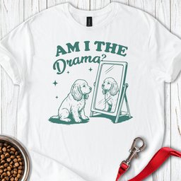 Cocker Spaniel Drama Puppy T Shirt Gift For Dog Lover