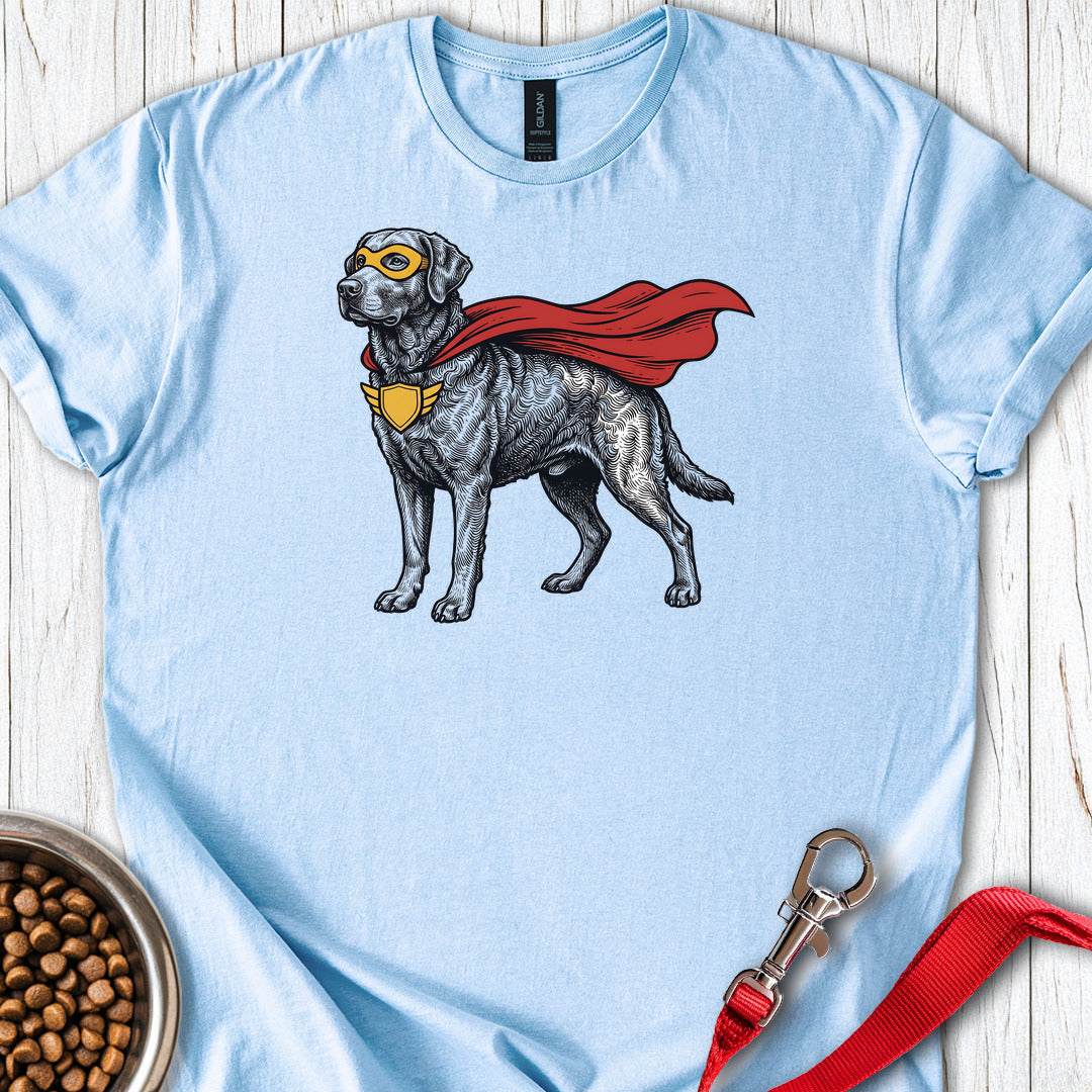 Chesapeake Bay Retriever Superhero T Shirt Gift For Dog Lover