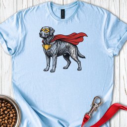 Chesapeake Bay Retriever Superhero T Shirt Gift For Dog Lover