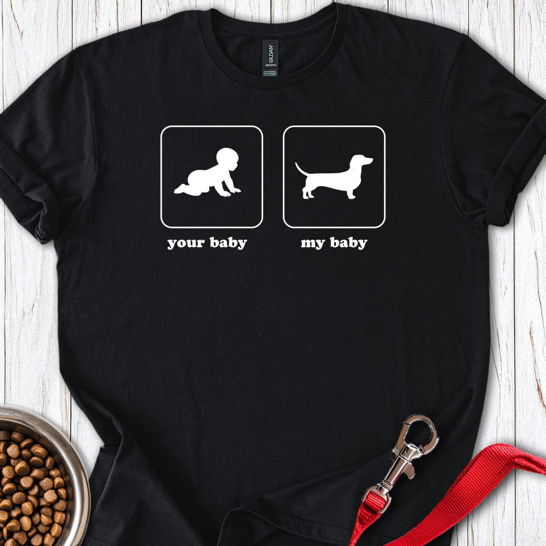 Dachshund Baby T Shirt Gift For Dog Lover