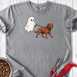 Chesapeake Bay Retriever Ghost Walk Premium Tee Gift For Dog Lover