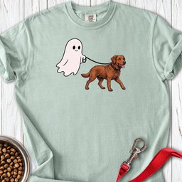 Chesapeake Bay Retriever Ghost Walk Premium Tee Gift For Dog Lover