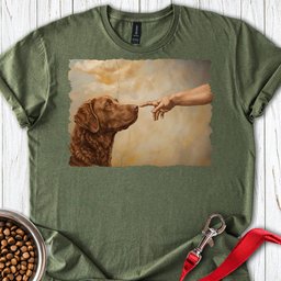 Chesapeake Bay Retriever Creation T Shirt Gift For Dog Lover