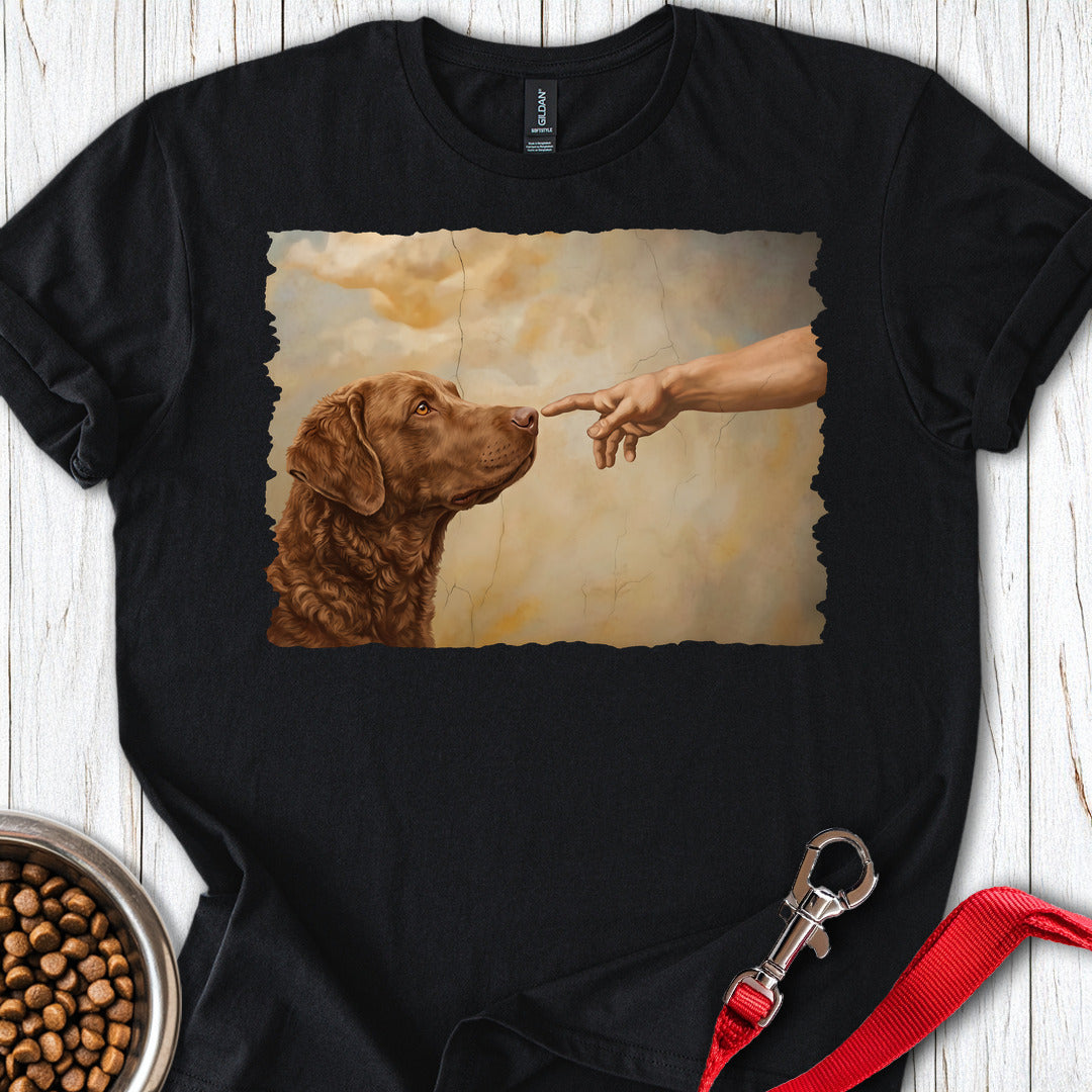 Chesapeake Bay Retriever Creation T Shirt Gift For Dog Lover