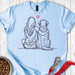 Chesapeake Bay Retriever Hug T Shirt Gift For Dog Lover