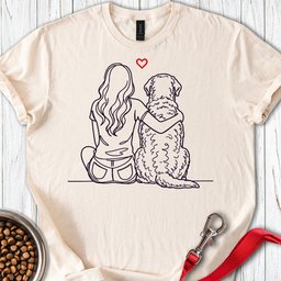 Chesapeake Bay Retriever Hug T Shirt Gift For Dog Lover