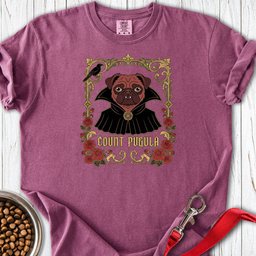 Count Pugula Halloween Premium Tee Gift For Dog Lover