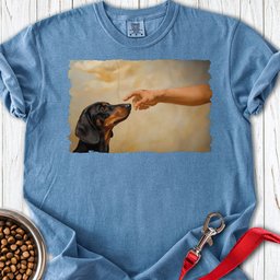 Dachshund Creation Black And Tan Premium Tee Gift For Dog Lover